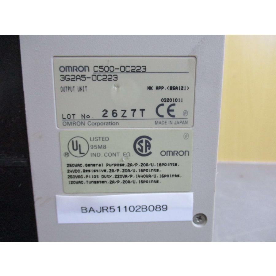 中古 Omron C500-OC223 3G2A5-OC223 Output Unit (BAJR51102B089 ...