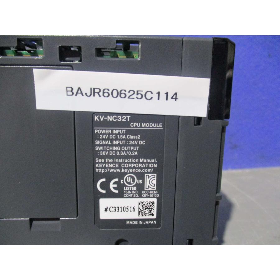 中古 KEYENCE モジュール KV-NC32T プログラマブル コントローラ