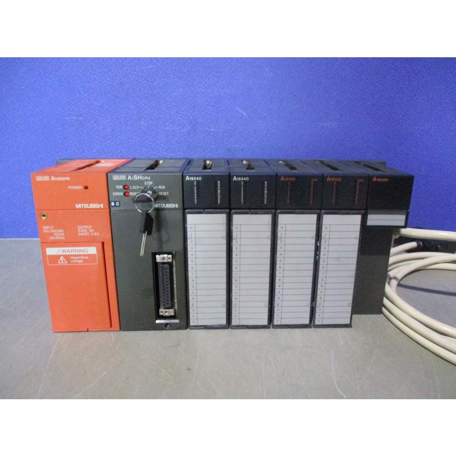【新品未開封】三菱電機プログラマブルコントローラー A1SHCPU/A1SX40 中古 MITSUBISHI A1S62PN/A1SHCPU/ A1SX40*2 /A1SY40*2/ A1SG60
