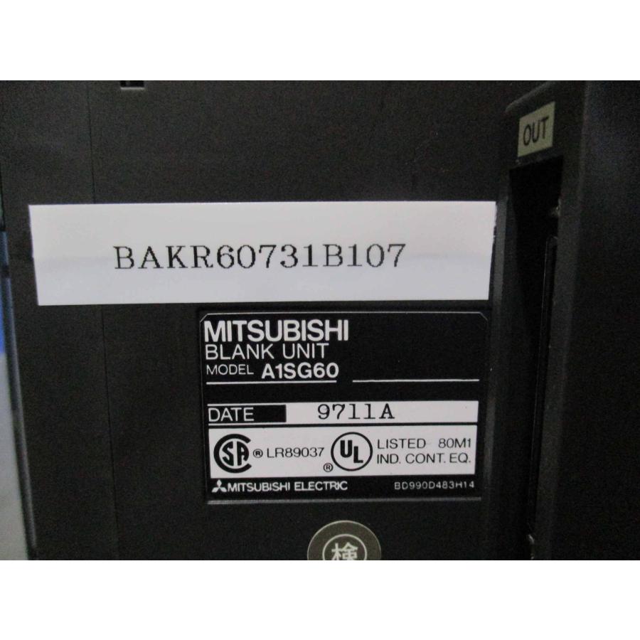 中古 MITSUBISHI A1S62PN/A1SHCPU/ A1SX40*2 /A1SY40*2/ A1SG60