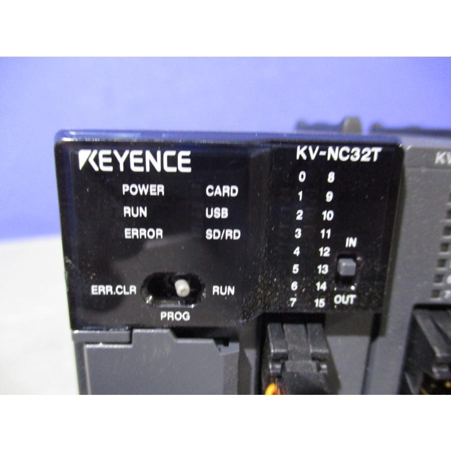 中古 KEYENCE KV-NC32T/KV-NC16EXT/KV-NC1EP (BAKR70711C065