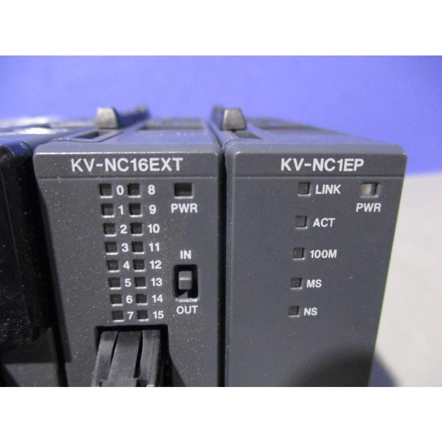 中古 KEYENCE KV-NC32T/KV-NC16EXT/KV-NC1EP (BAKR70711C065