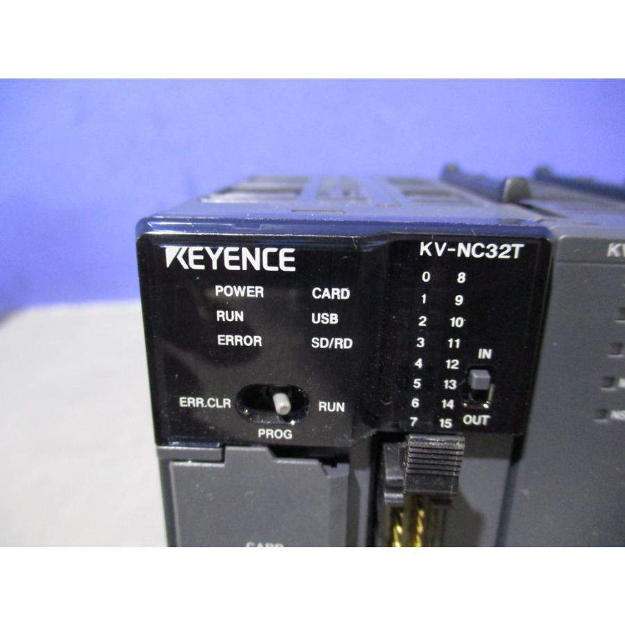 中古 KEYENCE KV-NC32T/KV-NC1EP/KV-NC16EXT*2 (BAKR71028D030