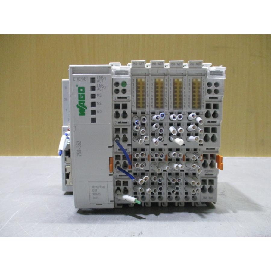 中古 WAGO 750-352/750-1407*4 Ethernet Coupler (BAKR71030D036