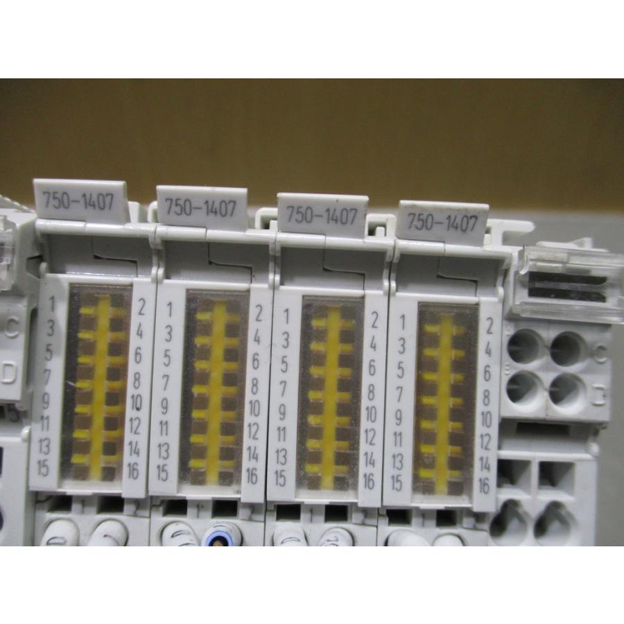 中古 WAGO 750-352/750-1407*4 Ethernet Coupler (BAKR71030D036