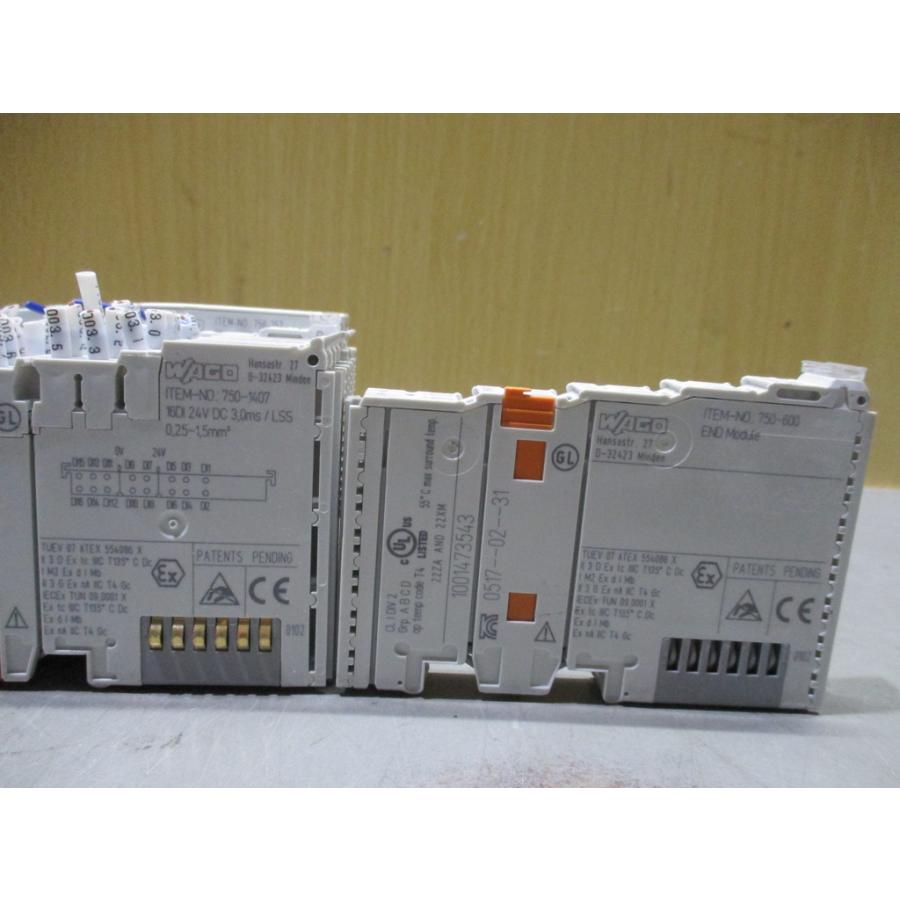 中古 WAGO 750-352/750-1407*4 Ethernet Coupler (BAKR71030D036