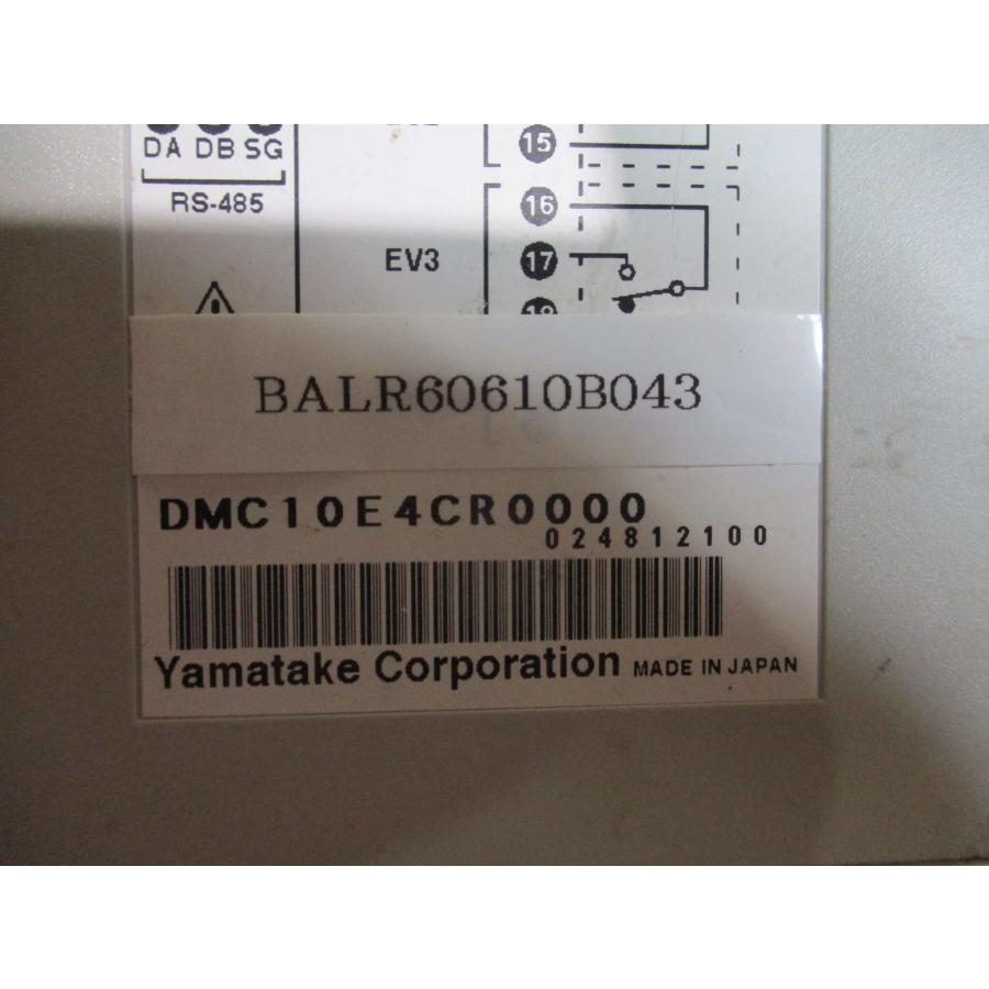 中古YAMATAKE DMC10E4CR0000 モジュール型調節計(BALR60610B043 中古YAMATAKE DMC10E4CR0000 モジュール型調節計(BALR60610B043