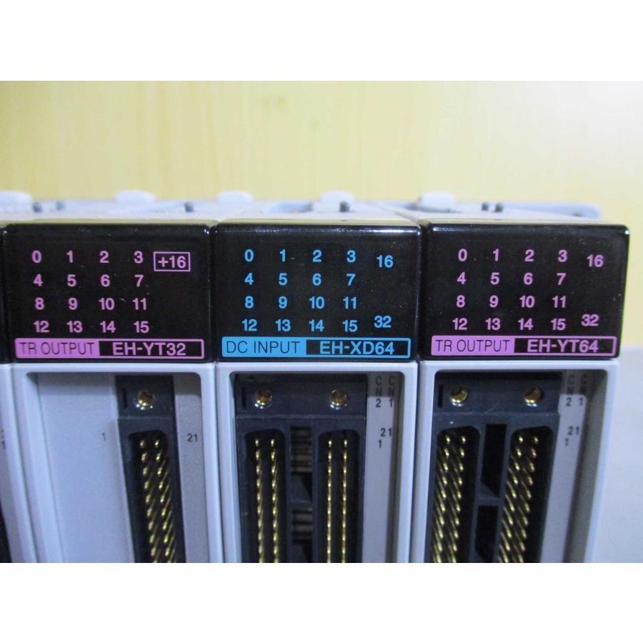 プログラマブルコントローラ EH-YT16 中古HITACHI CPU PROGRAMMABLE CONTROLLER EHV-CPU16/EH-YT32/EH-XD64