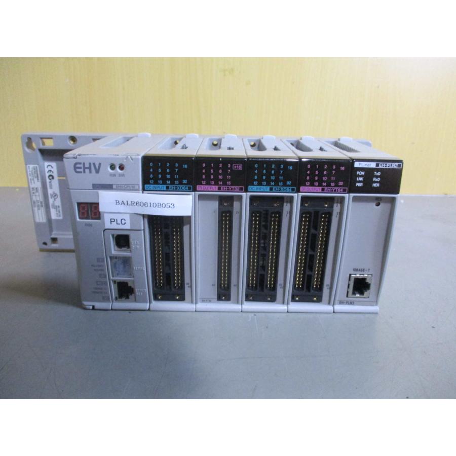 中古HITACHI CPU PROGRAMMABLE CONTROLLER EHV-CPU16/EH-YT32/EH-XD64