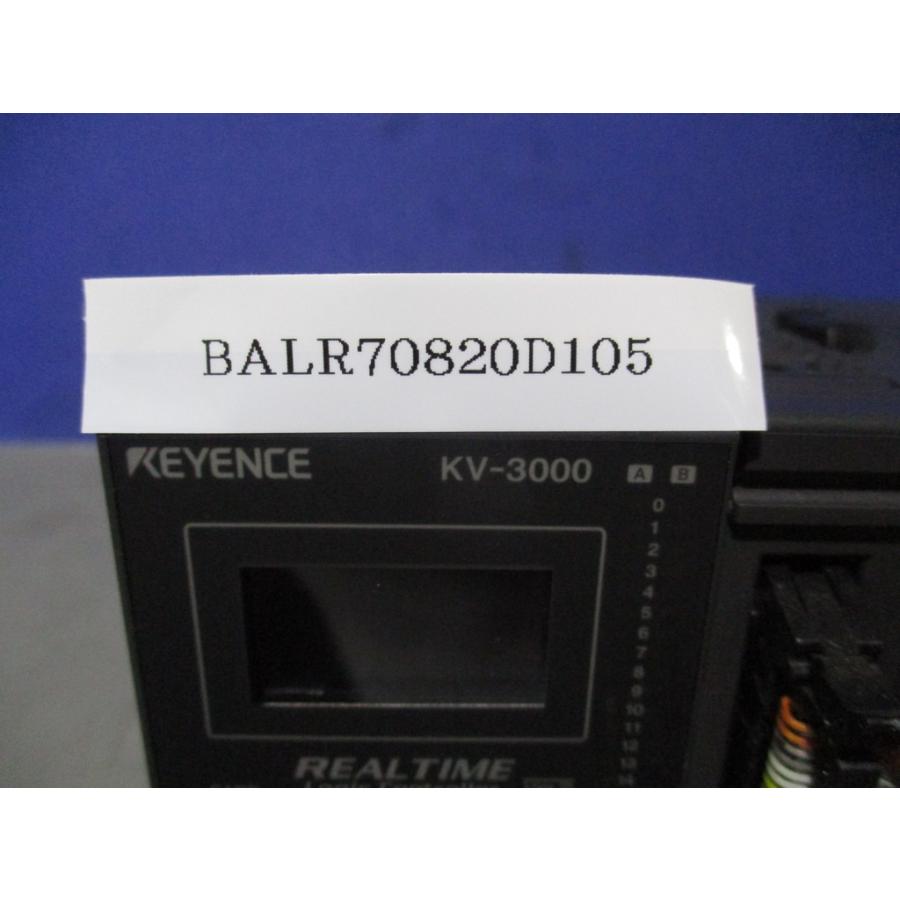 中古 KEYENCEコントローラセット KV-3000/KV-CL20/KV-C32XTD*2/KV-L20V