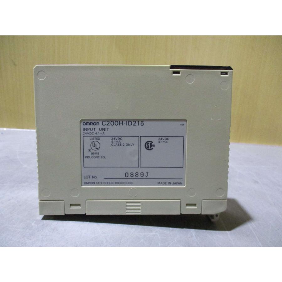 中古 OMRON INPUT UNIT C200H-ID215 入力ユニット (BAMR51103B039