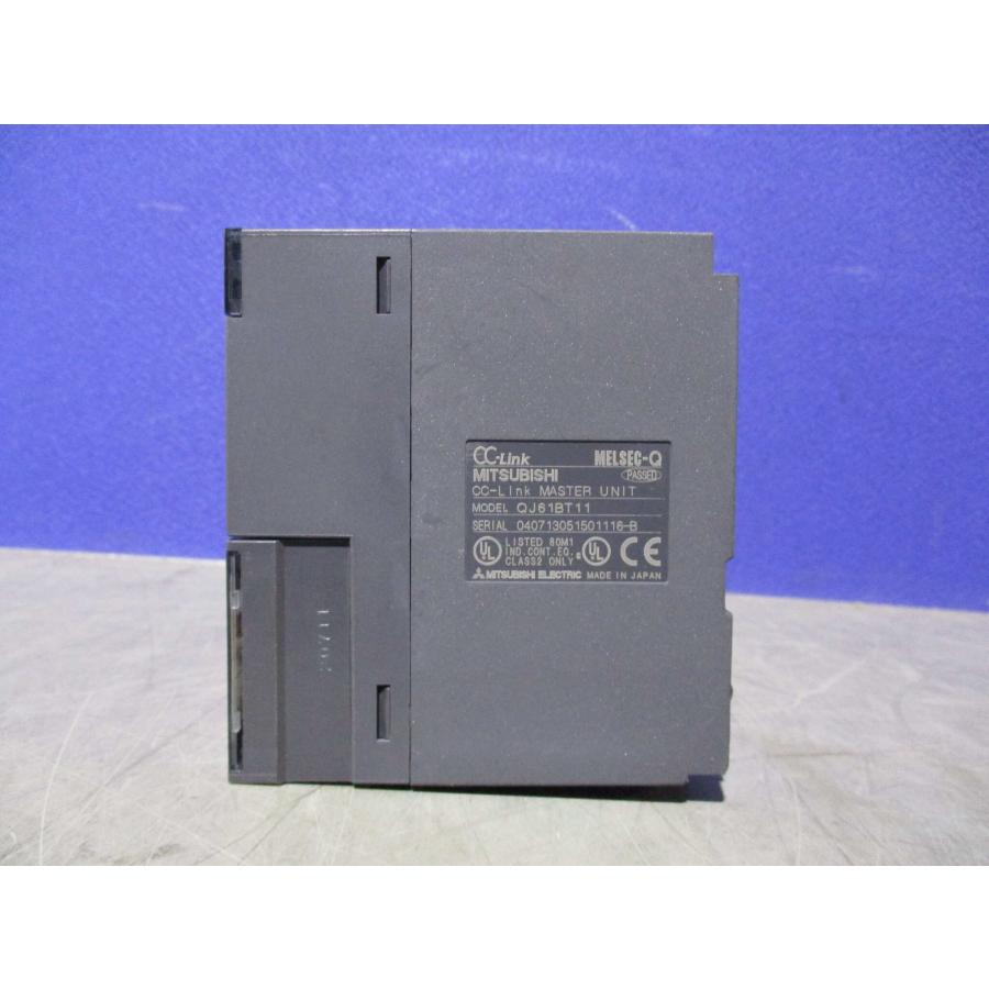 中古 MITSUBISHI CC-LINK MASTER UNIT QJ61BT11 CC-Linkマスタユニット