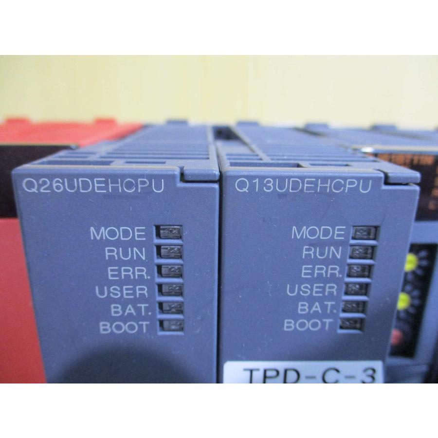 中古 MITSUBISHI Q61P / Q26UDEHCPU/Q13UDEHCPU/Q61BT11N/QH42P*2