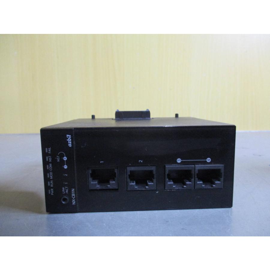 中古 azbil NX-CB1NN0400 計装ネットワークモジュール (BAMR60419D011 