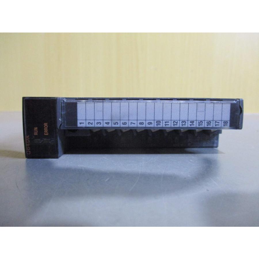 中古 MITSUBISHI 三菱電機 Q64DA D/A CONVERTER UNIT デジタル-アナログ変換ユニット ...