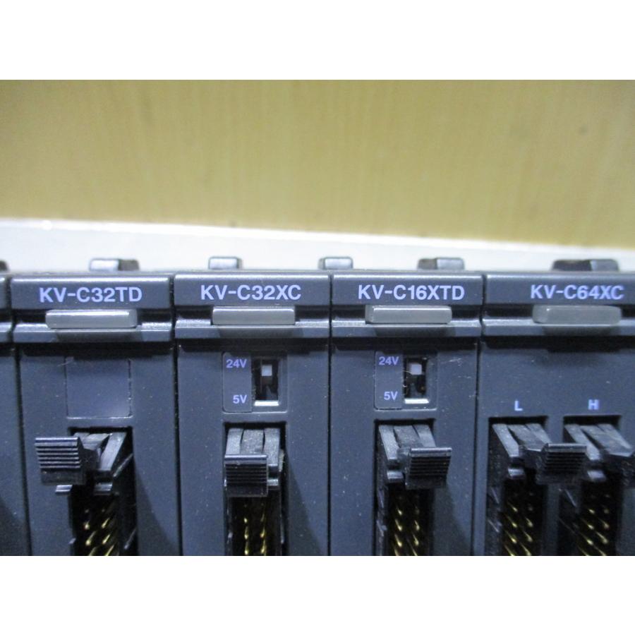 中古 KEYENCE KV-7500/KV-CL20/KV-C32XC/KV-C16XTD/KV-C64XC/KV-C32TD/KV-C32XC/KV-C16XTD/KV-C64XC/KV-C32TD/KV-EB1S (BAMR71029D202)