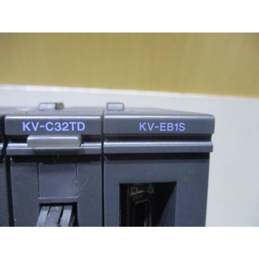 中古 KEYENCE KV-7500/KV-CL20/KV-C32XC/KV-C16XTD/KV-C64XC/KV-C32TD/KV-C32XC/KV-C16XTD/KV-C64XC/KV-C32TD/KV-EB1S (BAMR71029D202)