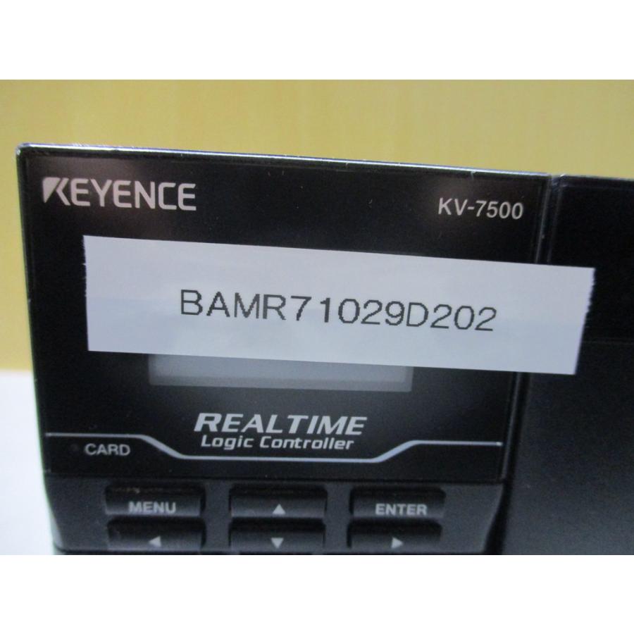 中古 KEYENCE KV-7500/KV-CL20/KV-C32XC/KV-C16XTD/KV-C64XC/KV-C32TD/KV-C32XC/KV-C16XTD/KV-C64XC/KV-C32TD/KV-EB1S (BAMR71029D202)