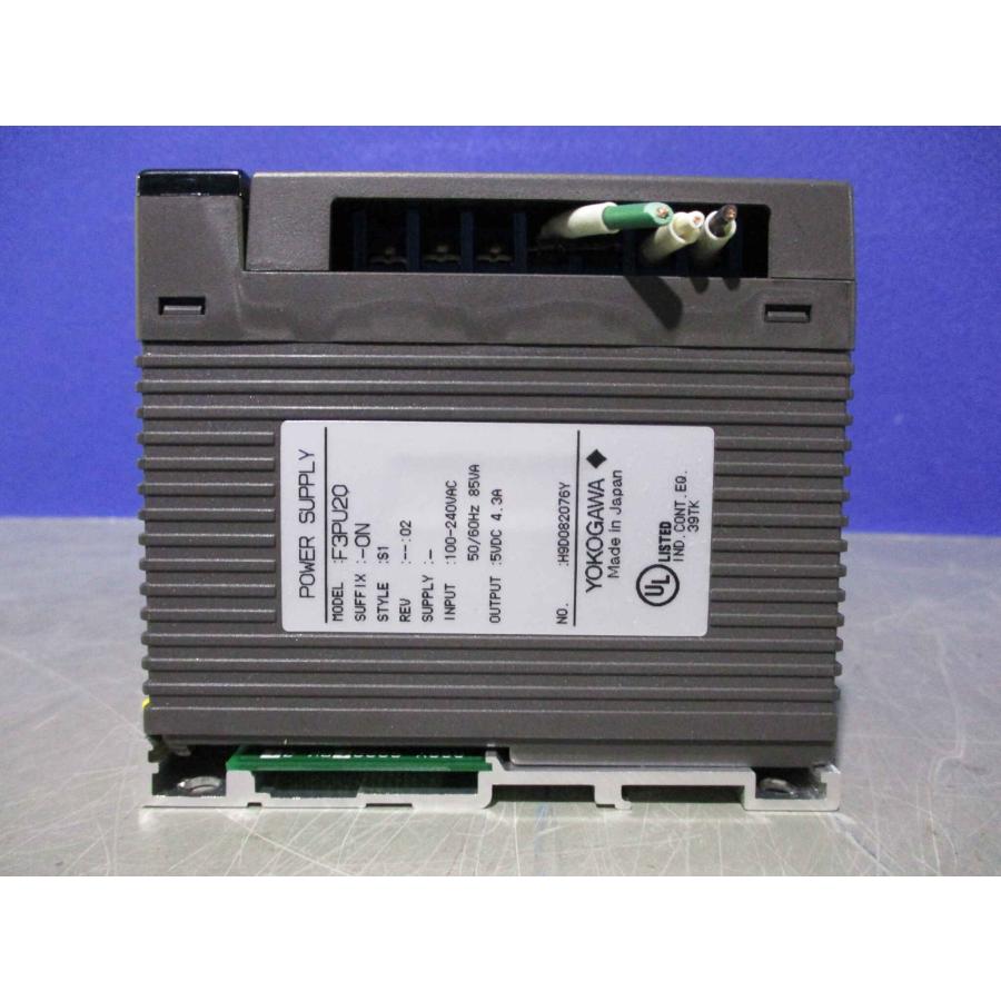 中古 YOKOGAWA F3PU20/PU20-ON/SP25-2N/F3SV64/LP02-ON/NC01-ON 