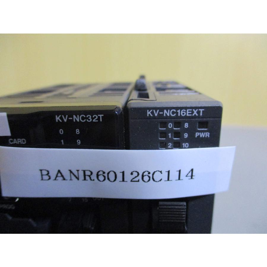 中古 KEYENCE KV-NC32T/KV-NC16EXT モジュール (BANR60126C114