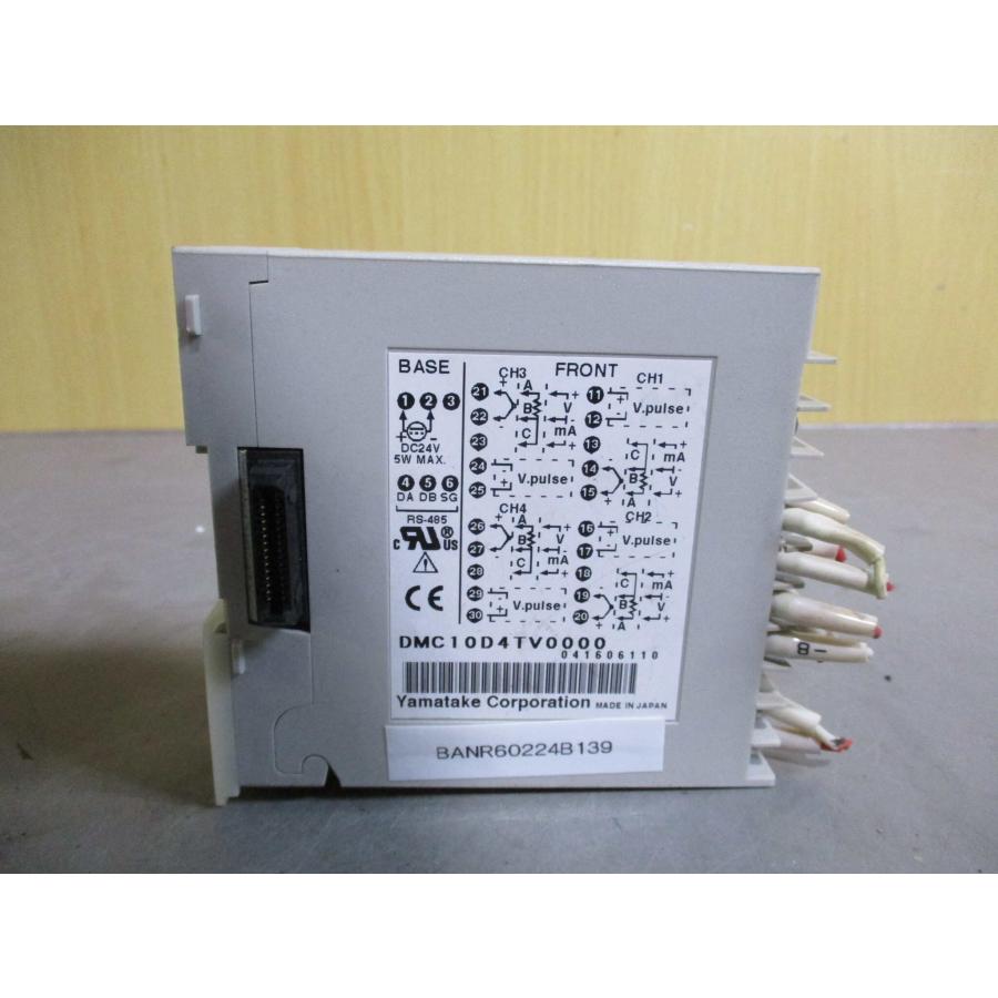 中古 YAMATAKE DMC10D4TV0000 Controller (BANR60224B139 中古 YAMATAKE DMC10D4TV0000 Controller (BANR60224B139