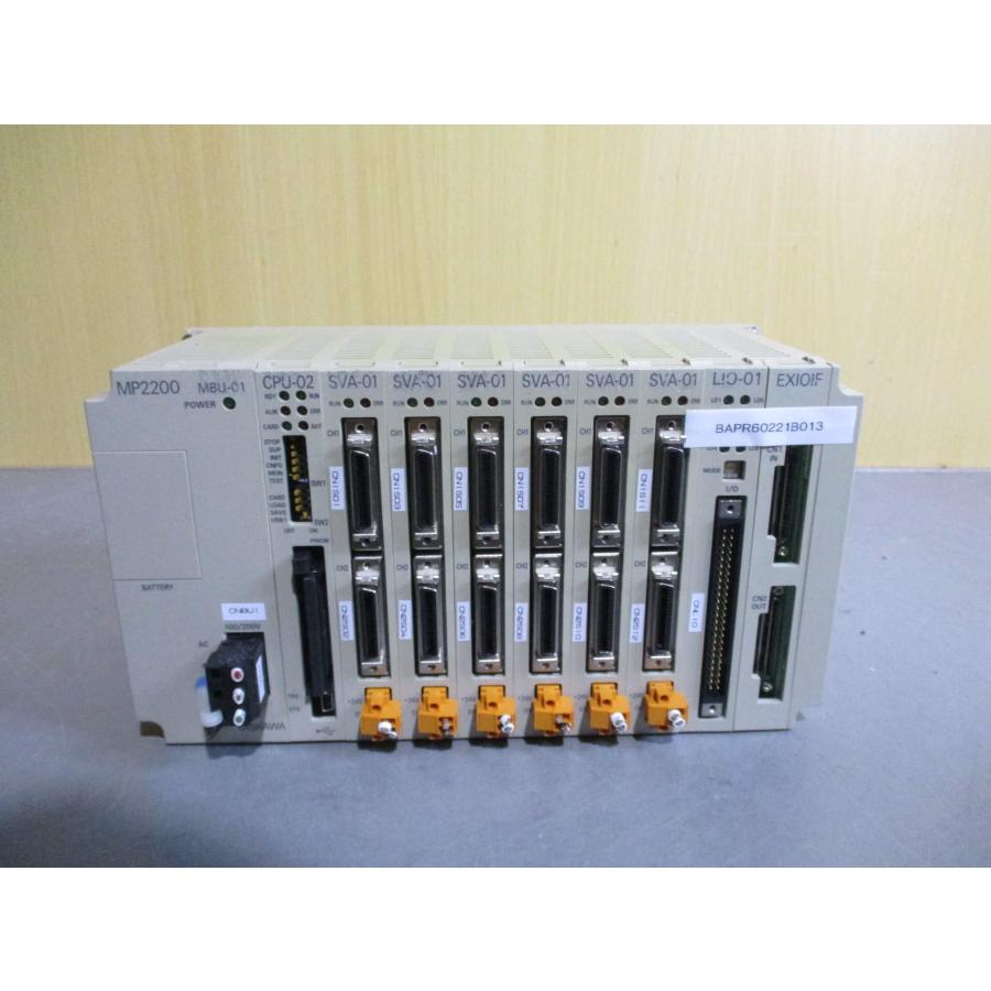 中古Yaskawa MP2200 MBU-01/CPU-02/SVA-01*6/LIO-01/EXIOIF 中古Yaskawa MP2200 MBU-01/CPU-02/SVA-01*6/LIO-01/EXIOIF