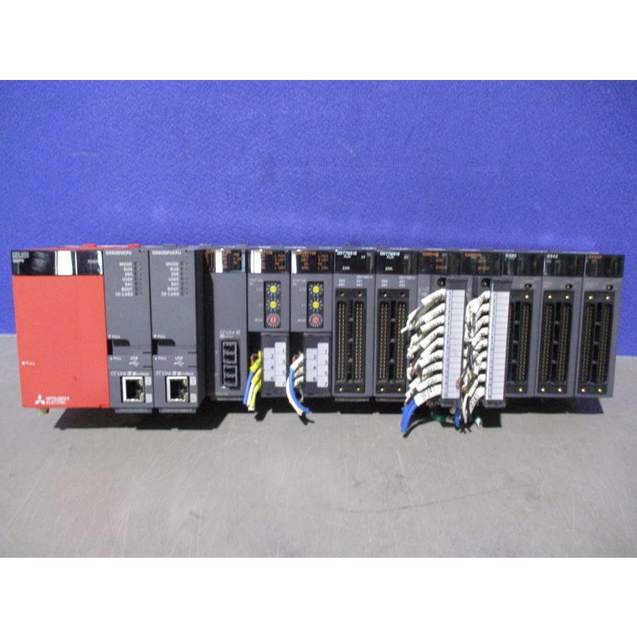 中古 MITSUBISHI Q312DB /Q64PN/Q06UDVCPUx2/QJ71GP21-SX/QJ61BT11Nx2 ...