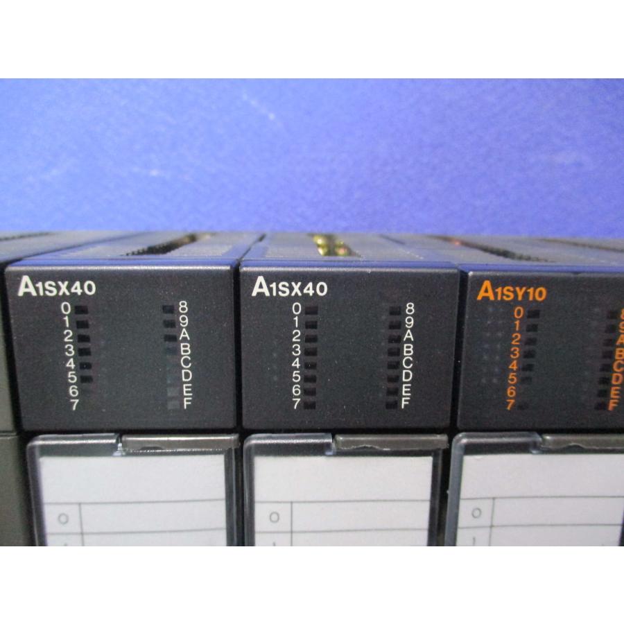 中古 MITSUBISHI A1S61PN/A1SHCPU/A1SX40*2/A1SY10*2/A1S68AD/A1S64AD/A1S68DAI/A1SX48Y18(BAQR60803B007)