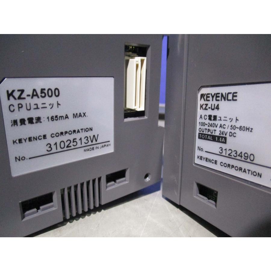 中古 KEYENCE KZ-C32X*2/KZ-C32T*2/KZ-A500/KZ-U4/KZ-AN6/KZ-L10*2/KZ