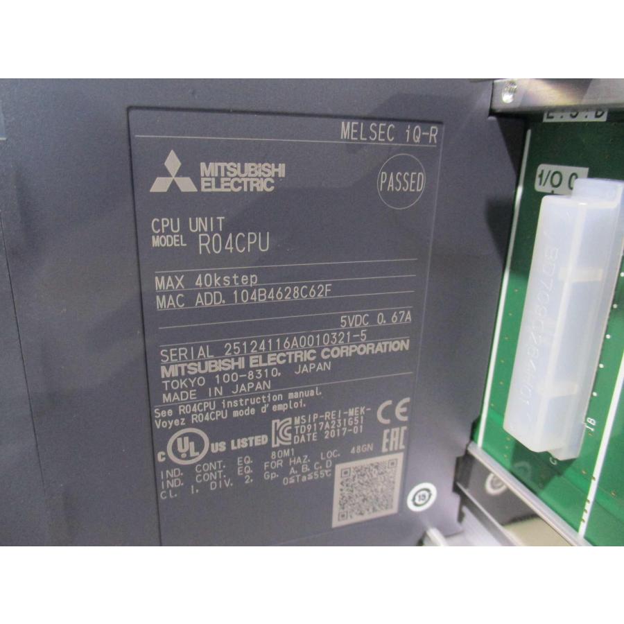中古 MITSUBISHI R61P/R04CPU/R35B(BAQR60823B015 中古 MITSUBISHI R61P/R04CPU/R35B(BAQR60823B015
