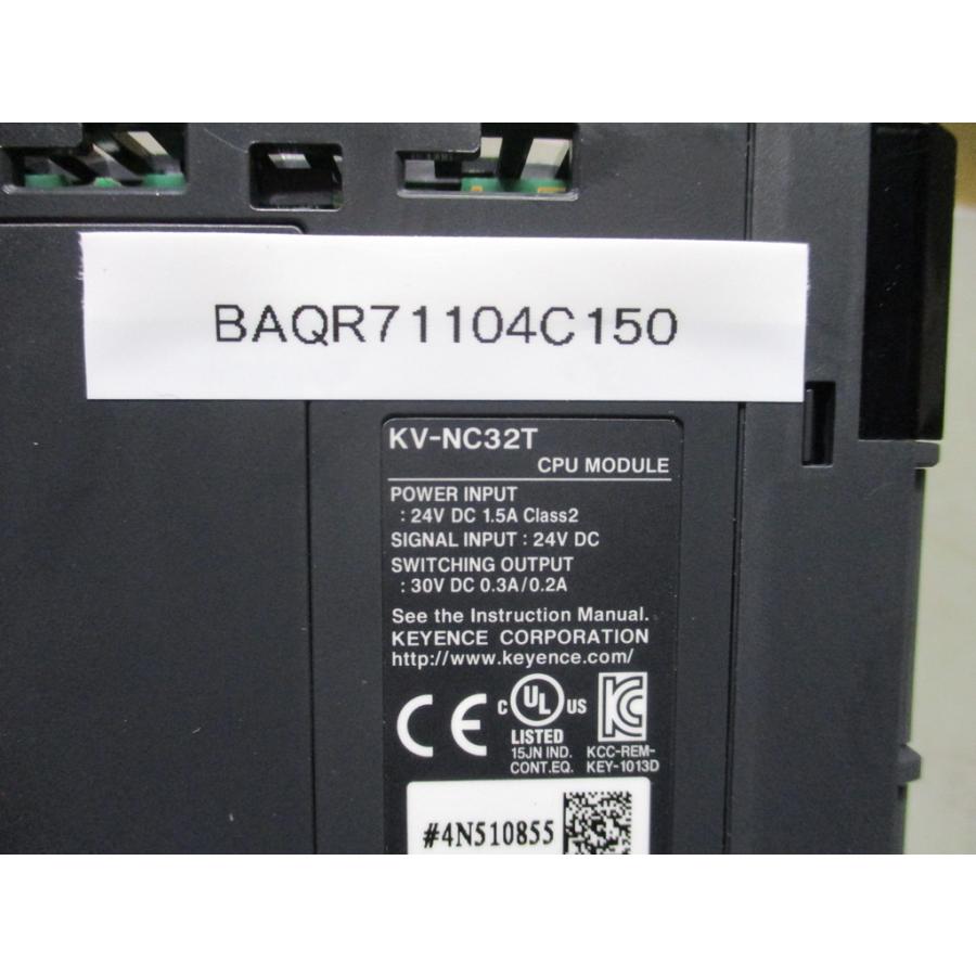 中古 KEYENCE モジュール KV-NC32T プログラマブル コントローラ