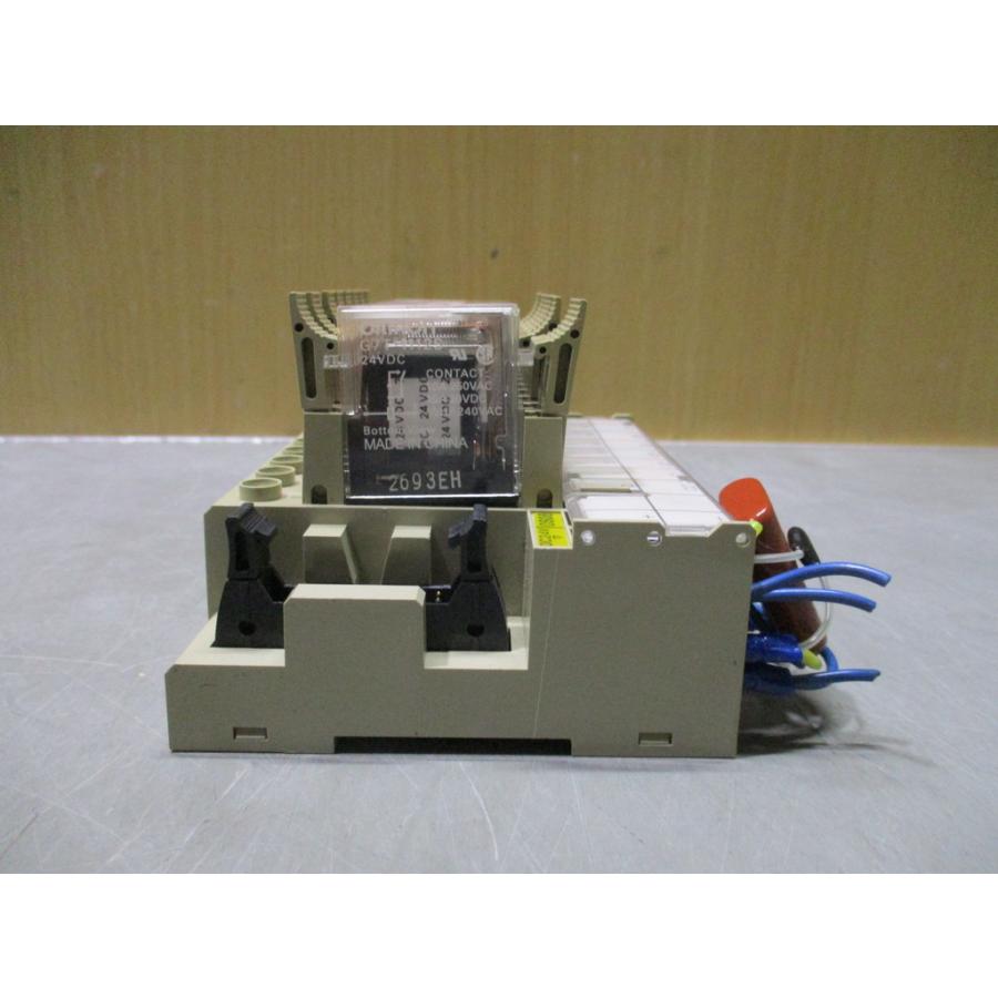 中古 Omron P7TF-OS16 DC24/G7T-1112S I/Oリレーターミナル