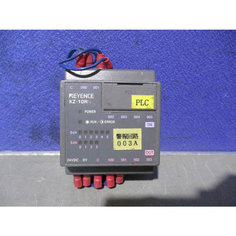 中古 KEYENCE KZ-10R プログラマブルコントローラ (BATR60730B092