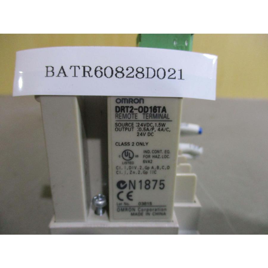 中古OMRON DRT2-OD16TA リモートI/Oターミナル (BATR60828D021