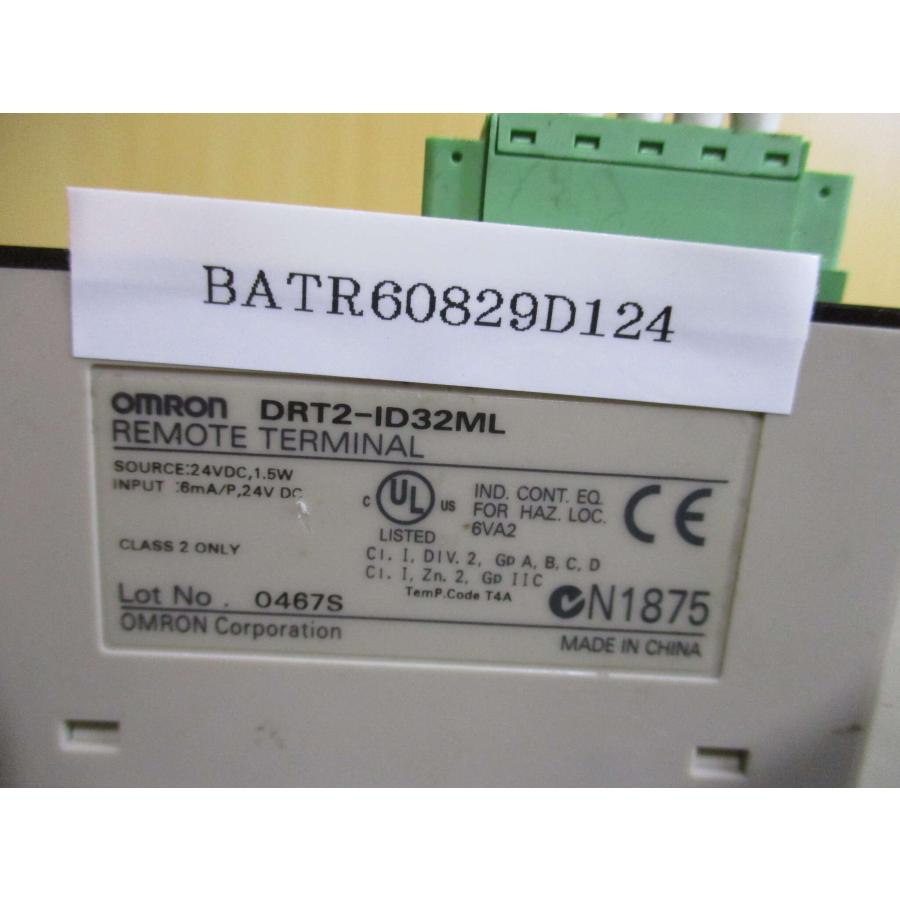中古OMRON REMOTE TERMINAL DRT2-ID32ML リモートターミナル