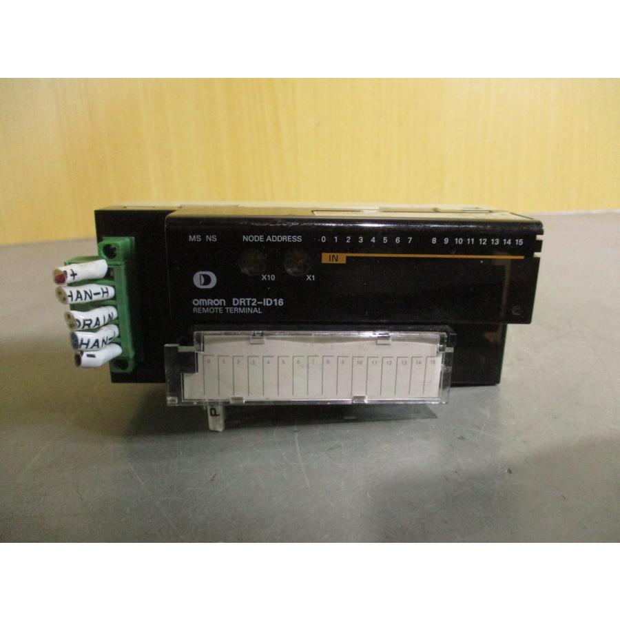 中古 OMRON REMOTE TERMINAL DRT2-ID16 (BATR60904D152
