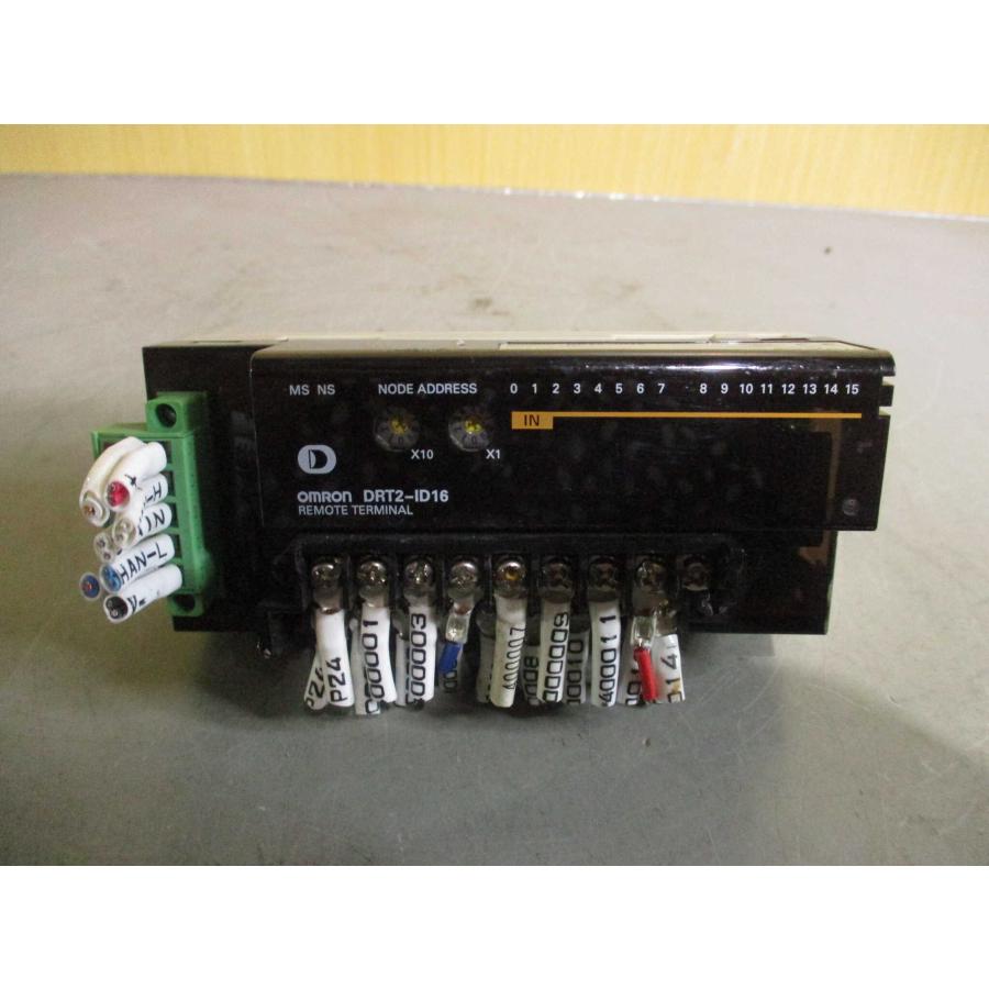 中古 OMRON REMOTE TERMINAL DRT2-ID16 (BATR60904D153