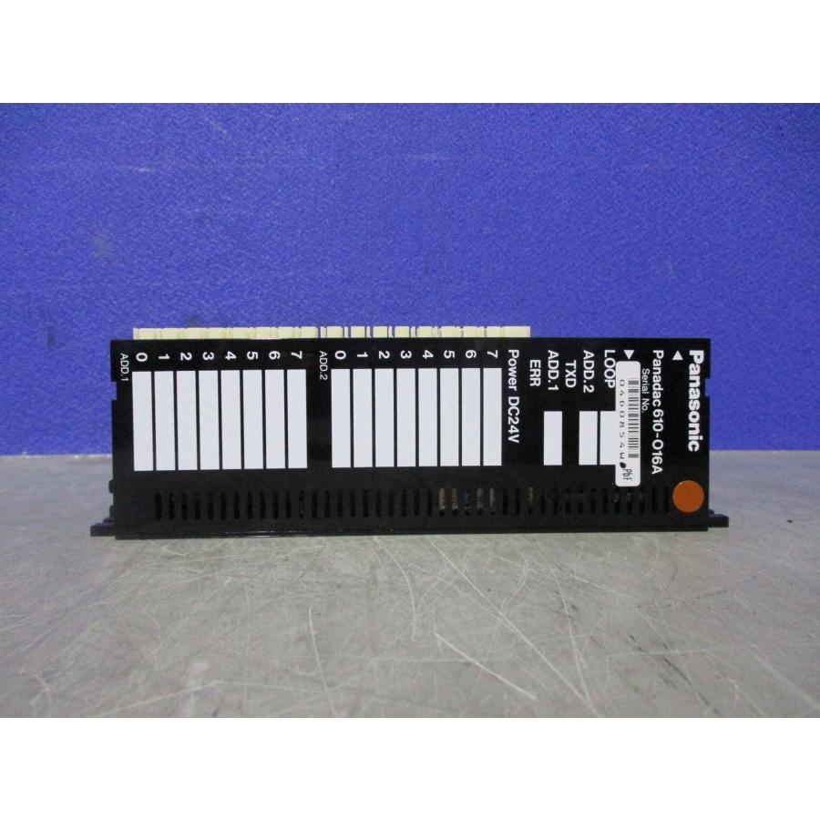 中古 PANASONIC PANADAC 610-O16A I/O Unit 3個 (BAUR60408D063 ...