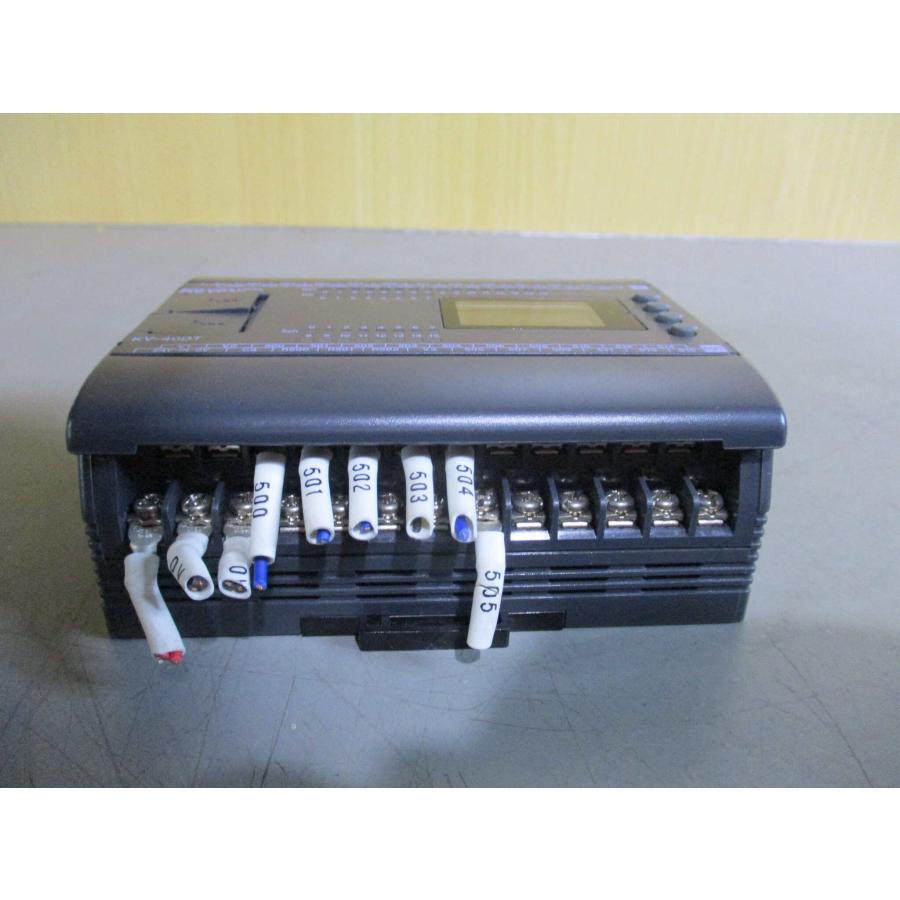 中古 KEYENCE 表示機能内蔵PLC KV-40DT(BAUR60608C115