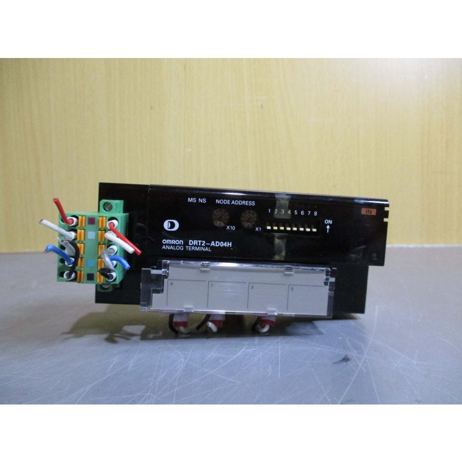 中古OMRON DRT2-AD04H Analog input / output terminal