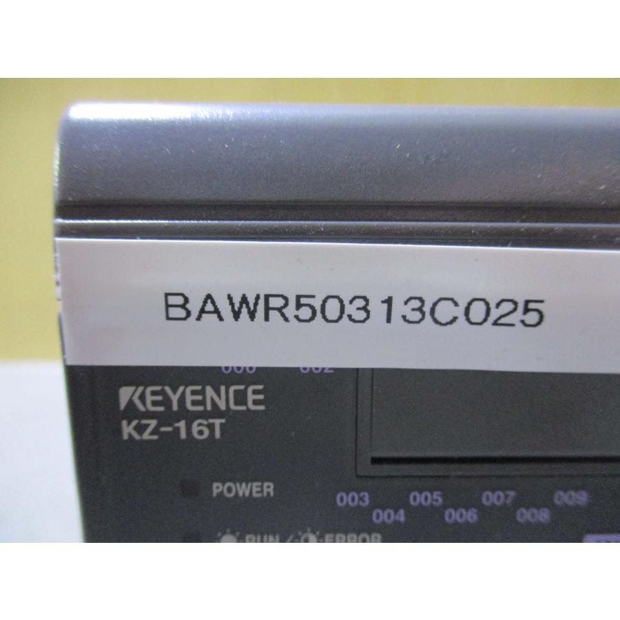 中古 KEYENCE KZ-16T 超小型プログラマブルコントローラ 2セット