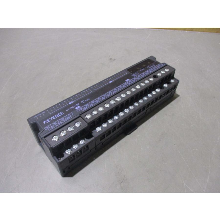中古 KEYENCE KV-RC32BX プログラマブルコントローラ アナログ