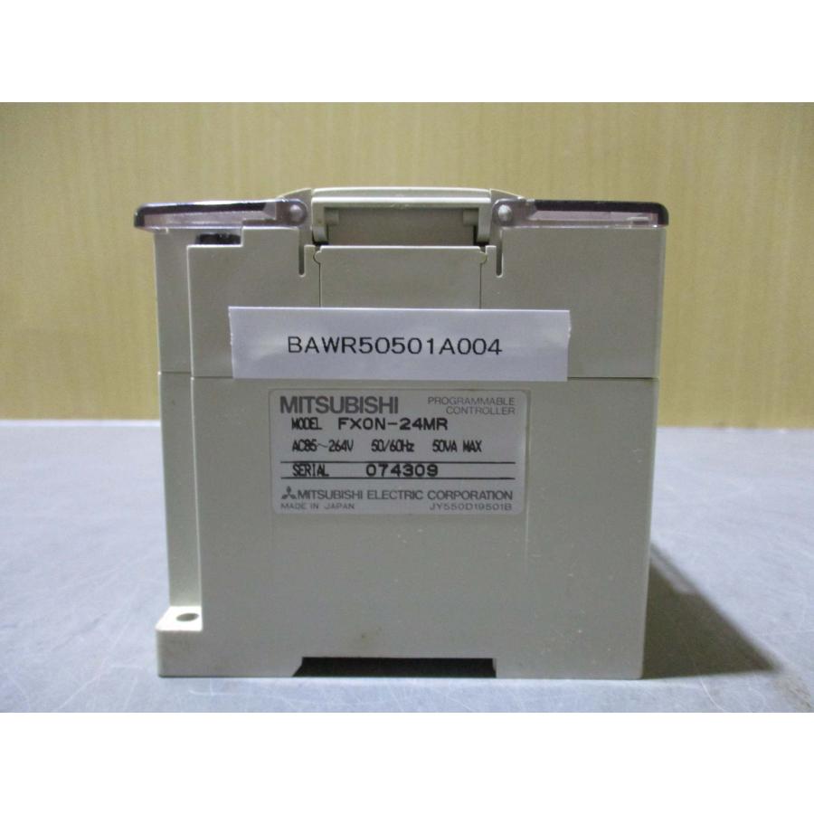 中古 OMRON PROGRAMMABLE CONTROLLER FX0N-24MR プログラマブル 