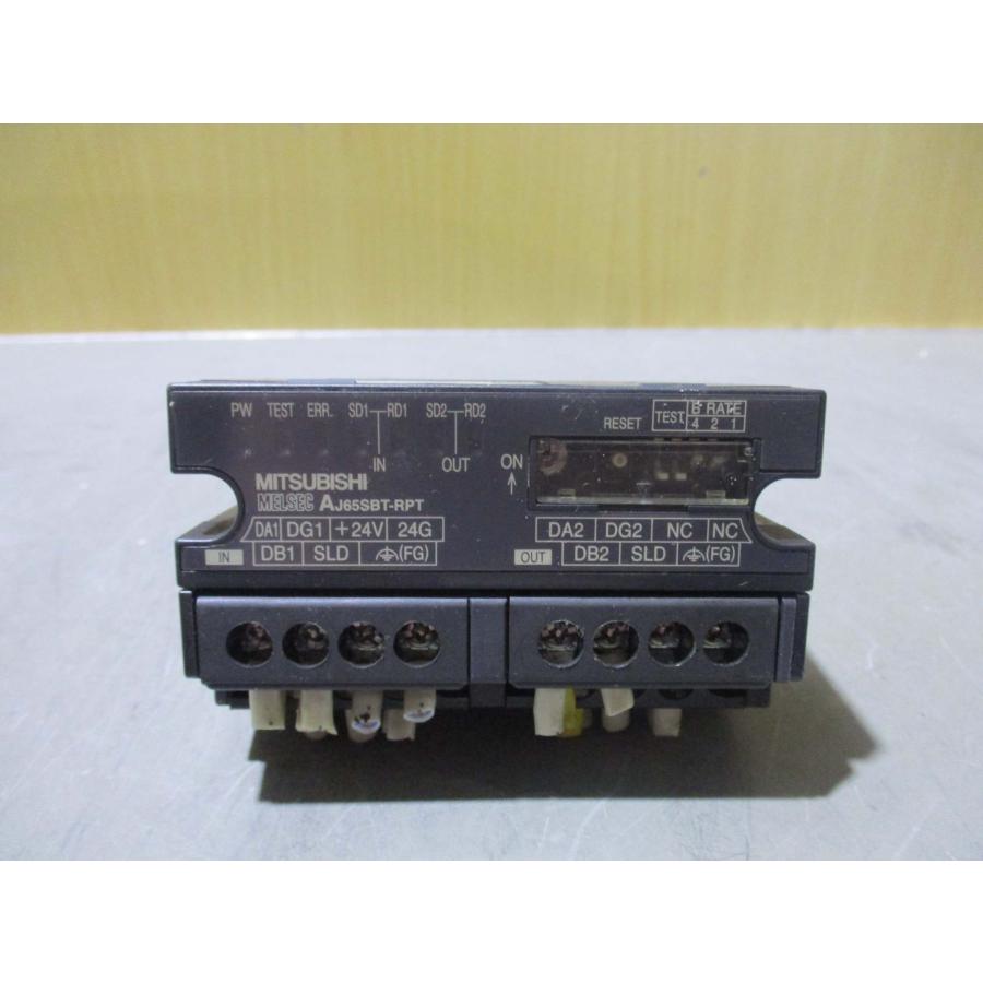 中古MITSUBISHI REPEATER UNIT AJ65SBT-RPT リピータ機能付きT分岐 