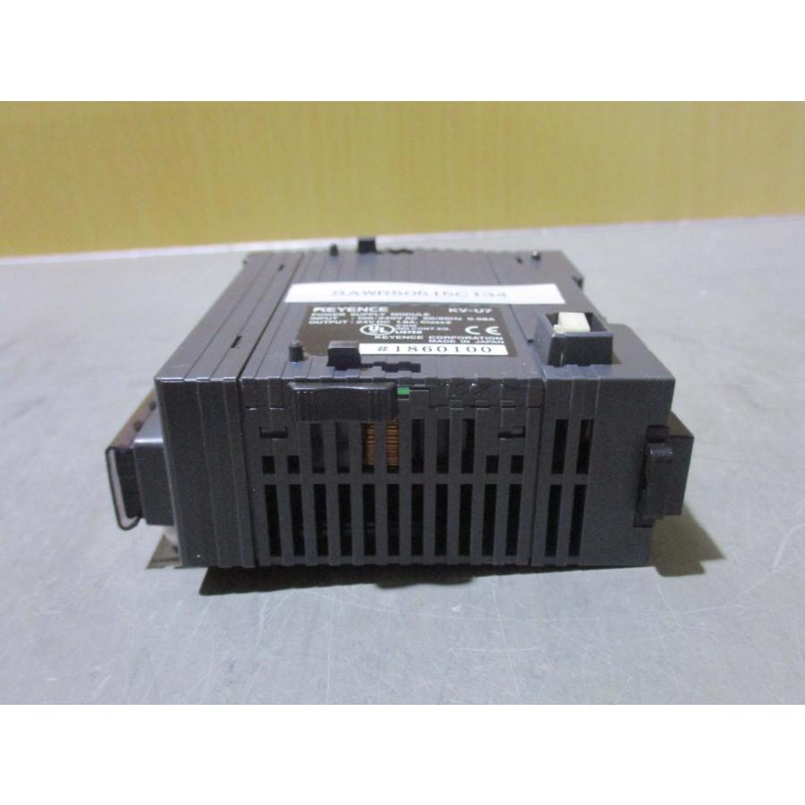 中古 KEYENCE POWER SUPPLY MODULE KV-U7 100-240V(BAWR50515C134