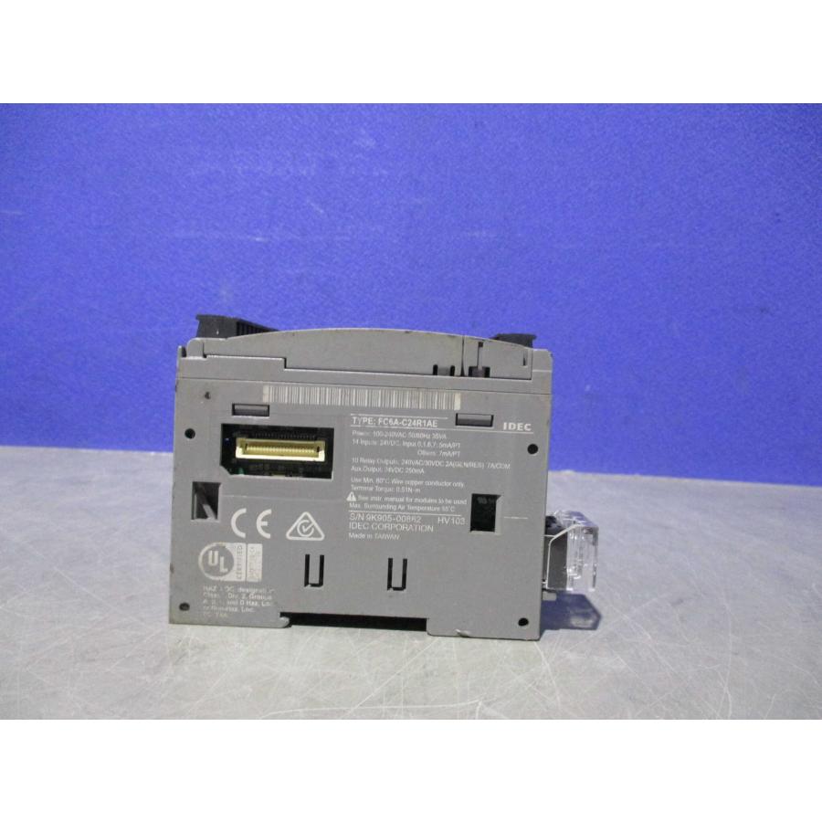 中古 IDEC FC6A形プログラマブルコントローラ FC6A-C24R1AE 100-240VAC