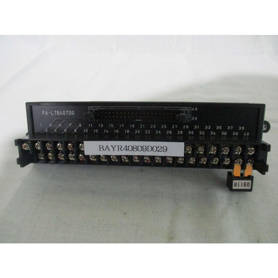 中古MITSUBISHI電機 コネクタ端子台変換ユニット FA-LTB40TDG