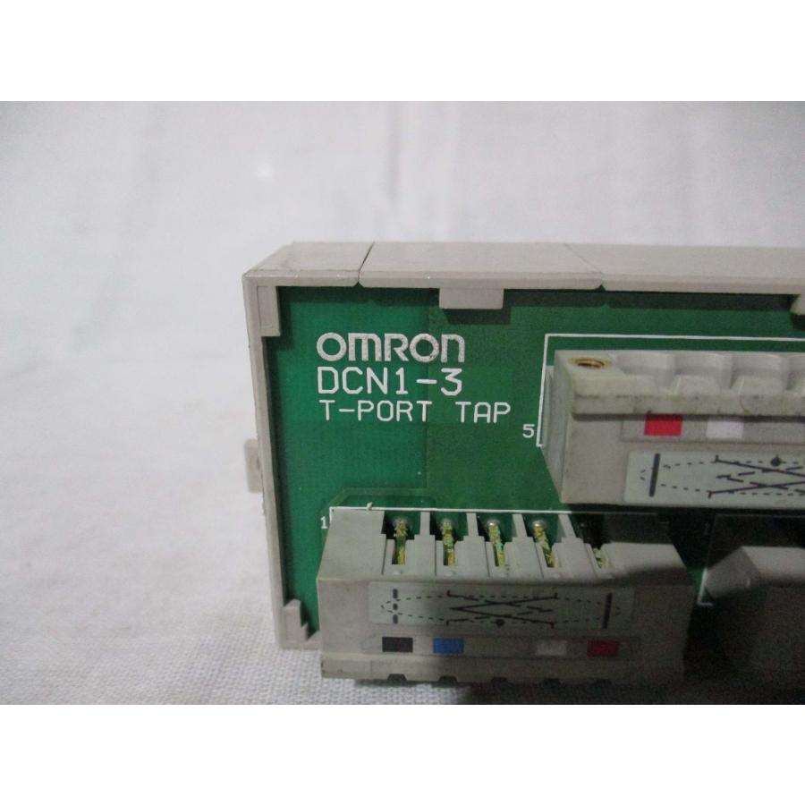 中古 OMRON DCN1-3 T-PORT TAP DeviceNet T分岐タップ 3分岐 制御機器