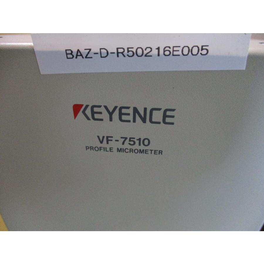 中古 KEYENCE VF-7510 VF-7500 プロファイルマイクロメータ/ BM 中古 KEYENCE VF-7510 VF-7500 プロファイルマイクロメータ/ BM