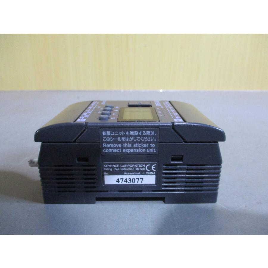 中古 KEYENCE KV-10DT 表示機能内蔵超小型PLC (BAZR60430B003 